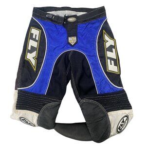 Fly Racing Pants Style 805 Mens 32 Blue White BMX Motocross ATV RN# 104096